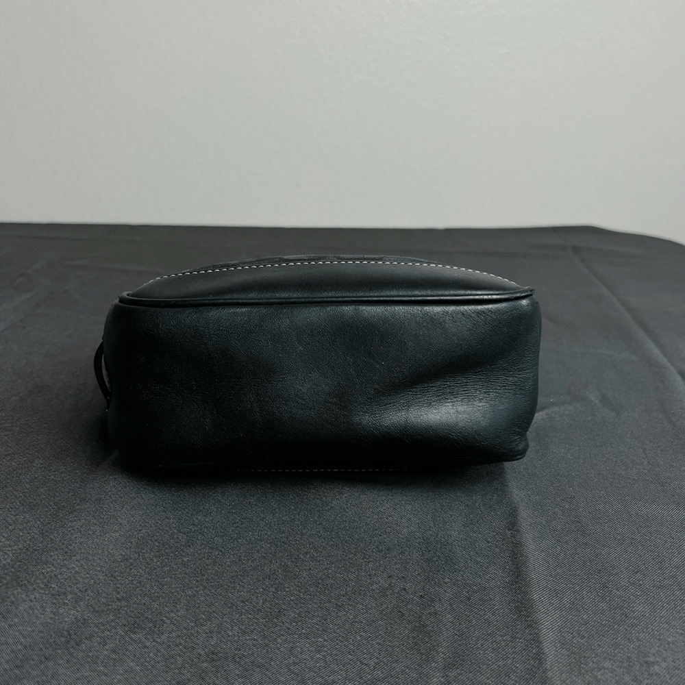 COACH MINI LUNCH TOTE IN BLACK SIGNATURE CANVAS 6087 - Picture 3 of 9